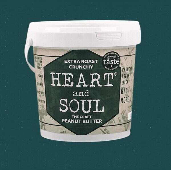 Heart & Soul Extra Roast Crunchy Peanut Butter 1kg