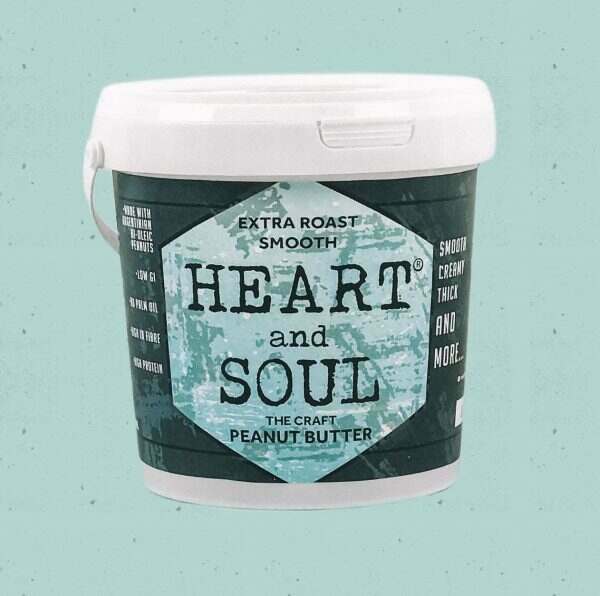 Heart & Soul Extra Roast Smooth Peanut Butter 1kg