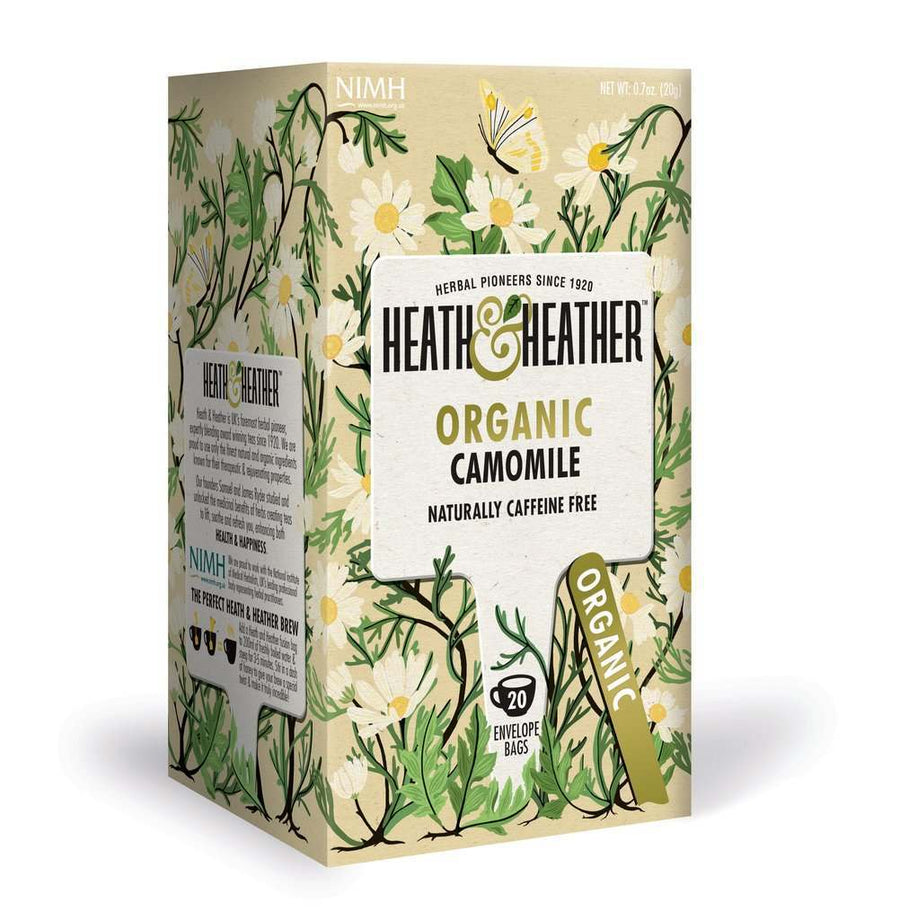 Heath & Heather Organic Camomile Tea 20 Bags