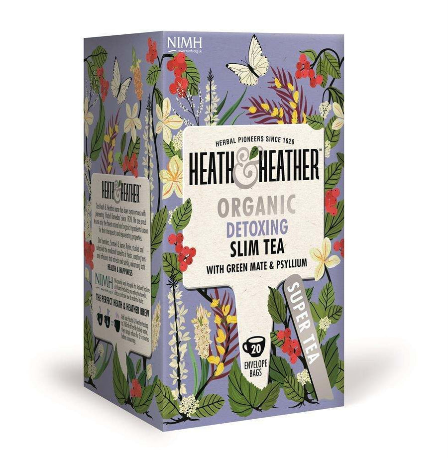 Heath & Heather Organic Detoxing Slim Tea 20 Bags