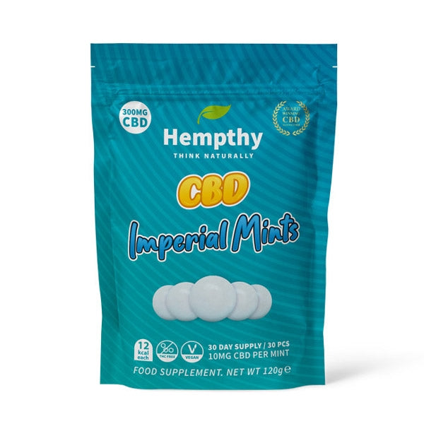 Hempthy CBD Gummies - Imperial Mints - 30 Pack