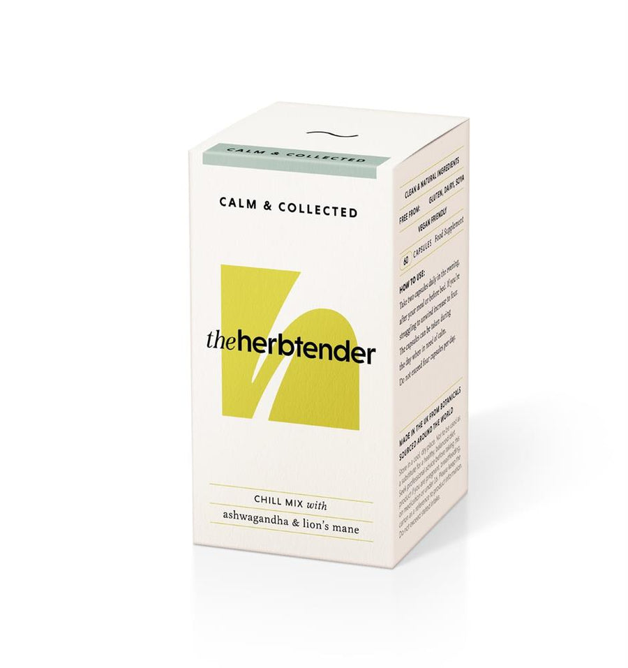 The Herbtender Calm & Collected - 60 Capsules