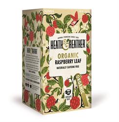 Heath & Heather Organic Raspberry Leaf Tea 20 Bags