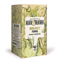 Heath & Heather Organic Fennel Tea 20 Bags