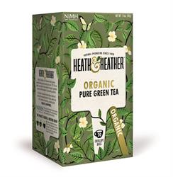 Heath & Heather Organic Green Tea 20 Bags