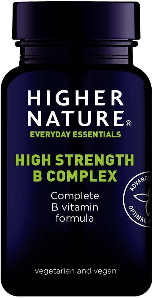 Higher Nature High Strength B Complex 30 Capsules