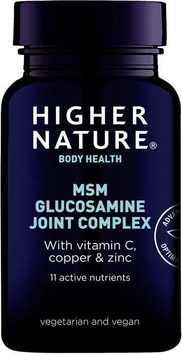 Higher Nature MSM Glucosamine Joint Complex 240 Tablets