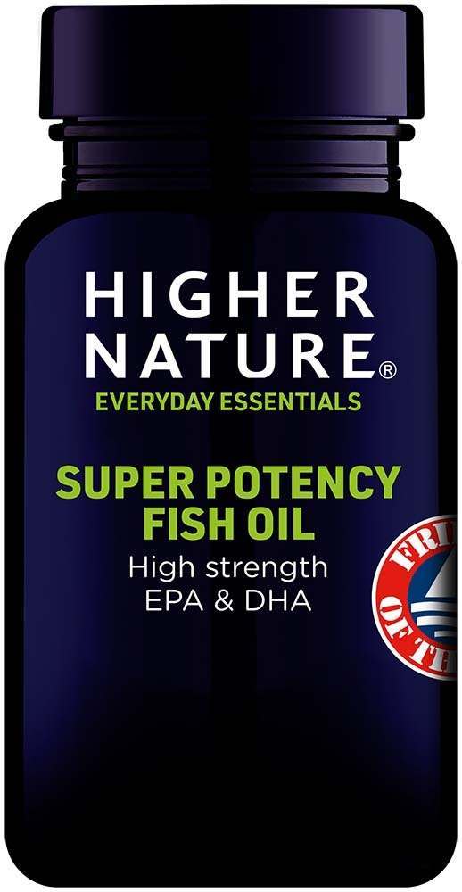 Higher Nature Super Potency Fish Oil 30 Capsules