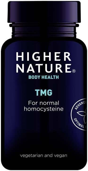 Higher Nature TMG - Tri-Methyl Glycine - 90 Capsules
