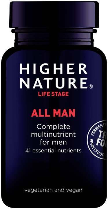 Higher Nature True Food All Man 90 Capsules