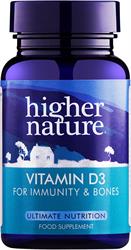 Higher Nature Vitamin D3 500iu 120 Capsules