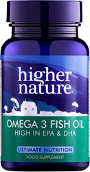 Higher Nature Fish Oil Omega 3 1000mg 180 Capsules