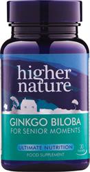 Higher Nature Ginkgo Biloba 90 Capsules
