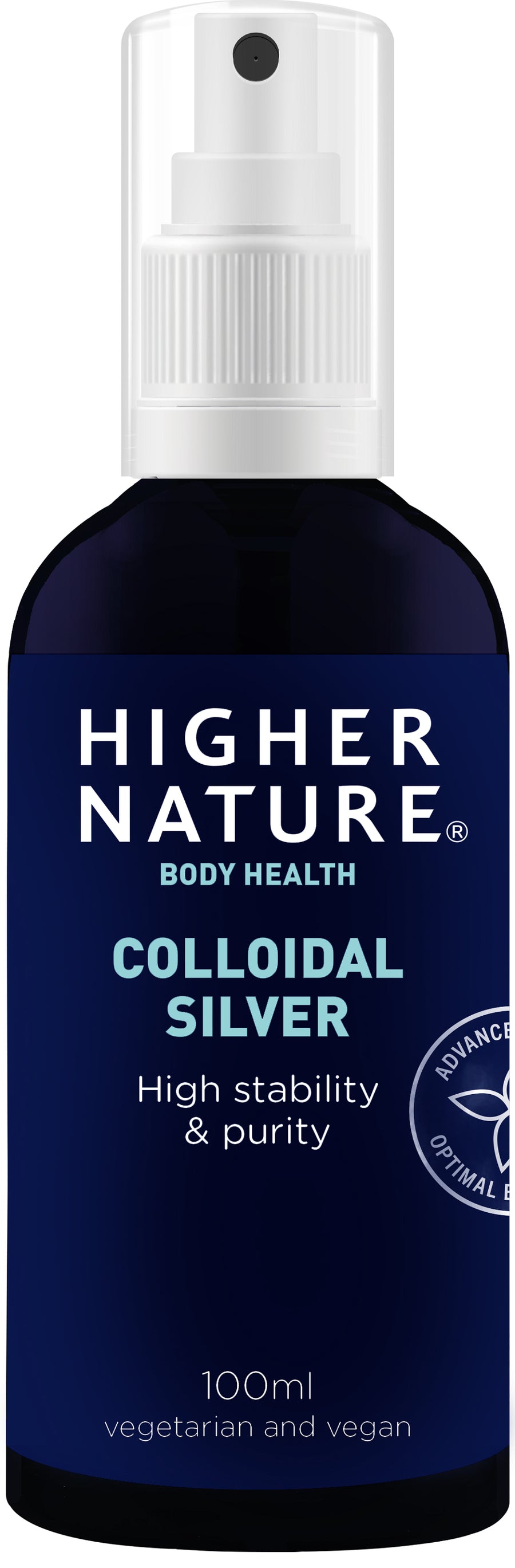 Higher Nature Colloidal Silver Spray 100ml