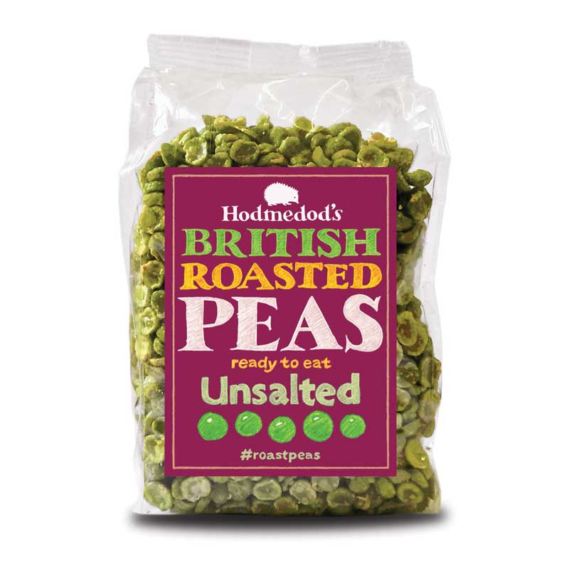 Hodmedods British Roasted Peas - Unsalted 300g