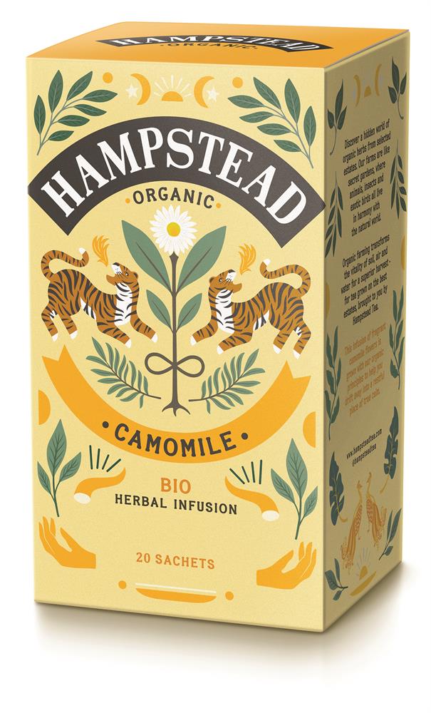 Hampstead Tea Organic Care for you Chamomile 20 Sachets