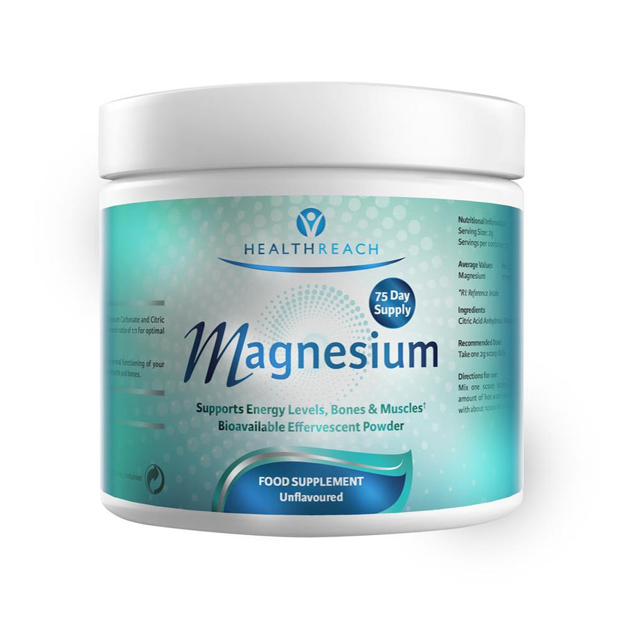 Healthreach Magnesium Effervescent Powder 150g