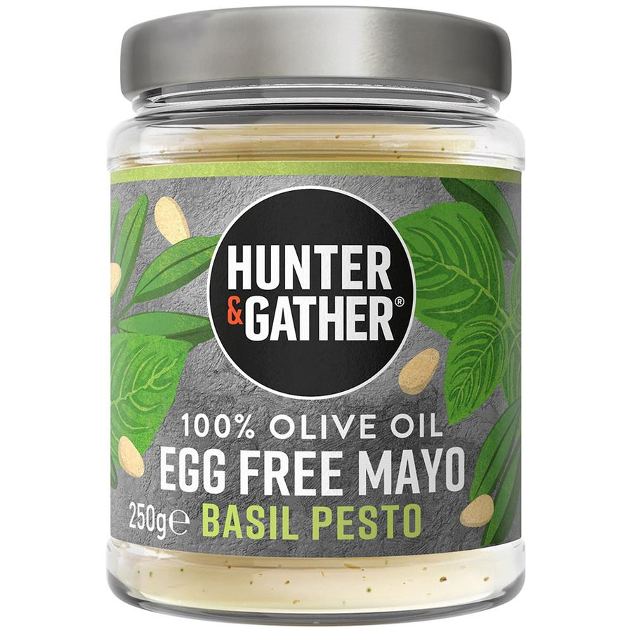 Hunter & Gather Basil Pesto Egg Free Mayo 250g