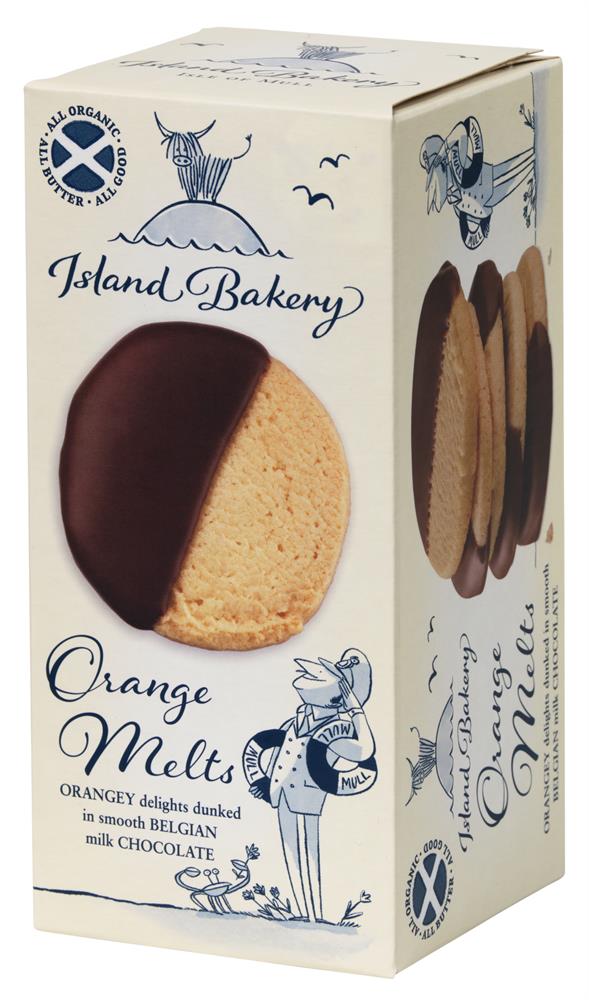 Island Bakery Organic Orange Melt Biscuits 133g