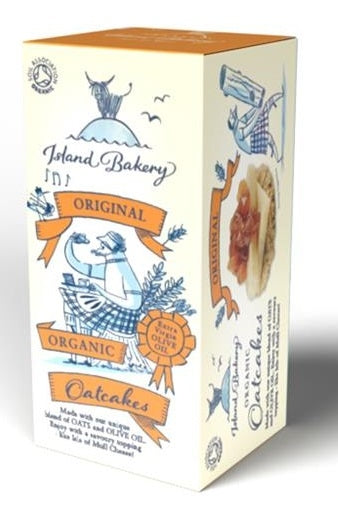 Island Bakery Organic Original Oatcakes 135g - Pack of 4