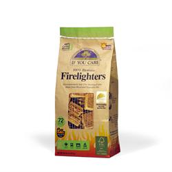 If You Care 100% Biomass Firelighters 72 Pack