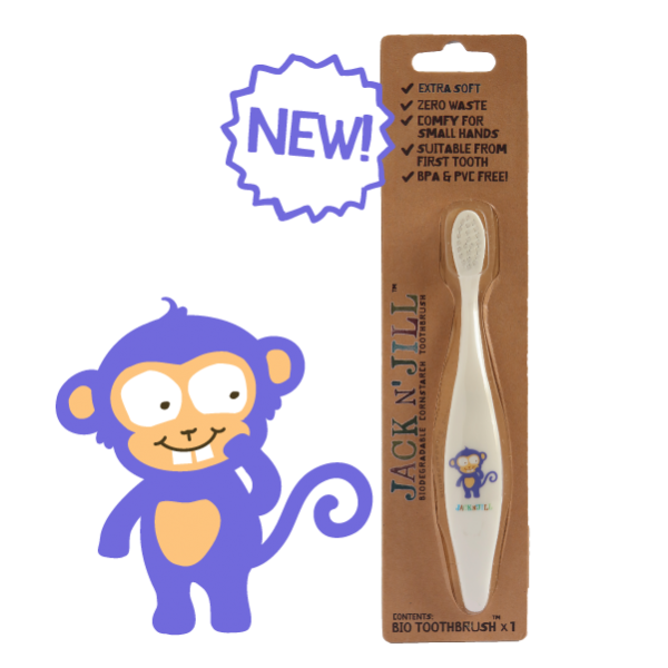 Jack N Jill Monkey Bio Toothbrush