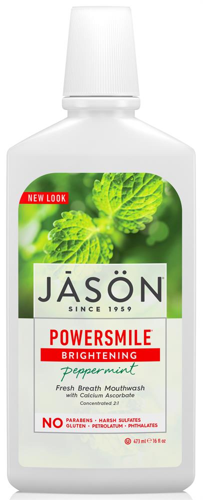 Jason Powersmile Brightening Peppermint Mouthwash 480ml