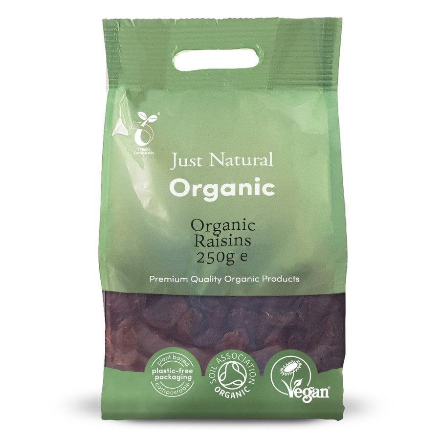 Just Natural Organic Raisins 250g