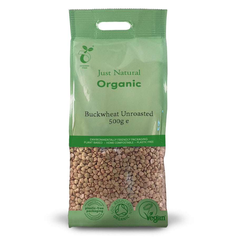 Just Natural Organic Buckwheat Unroasted 500g