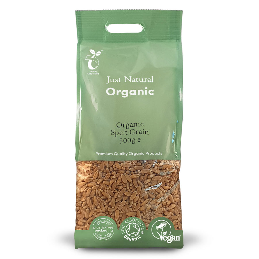 Just Natural Organic Spelt Grain 500g