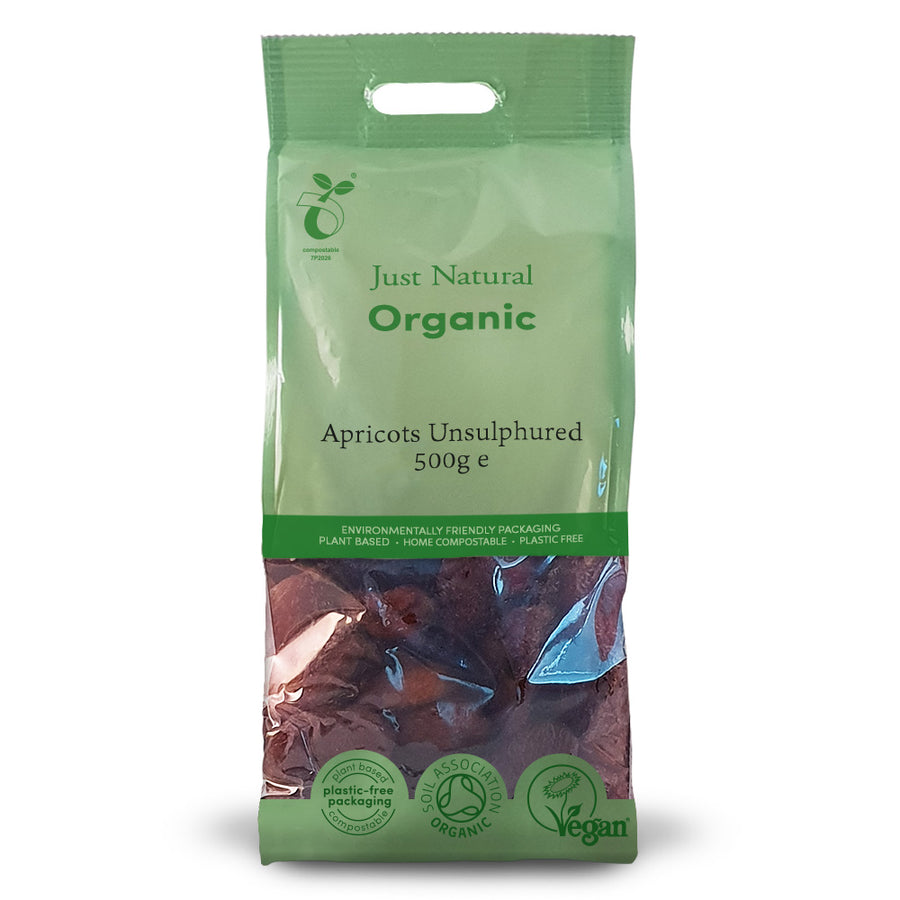 Just Natural Organic Apricots Unsulphured 500g