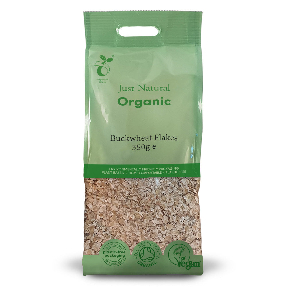 Just Natural Organic Buckwheat Flakes 350g
