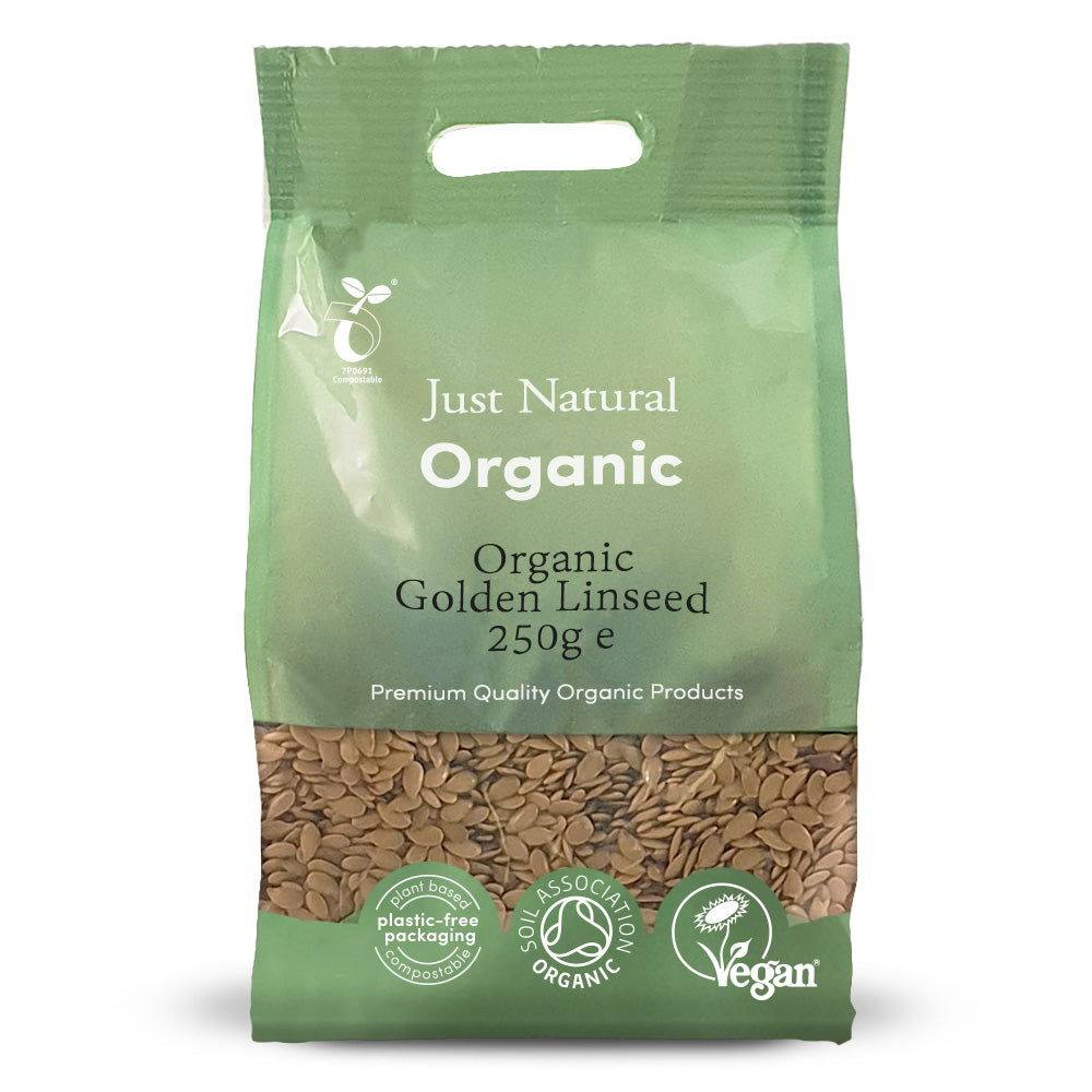 Just Natural Organic Golden Linseed 250g