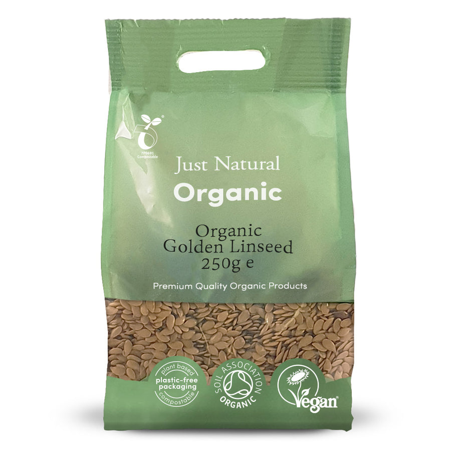 Just Natural Organic Golden Linseed 250g