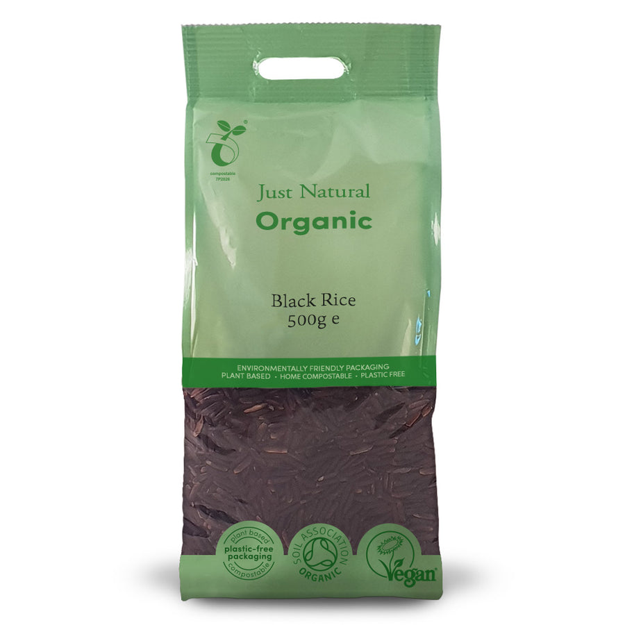Just Natural Organic Black Rice 500g