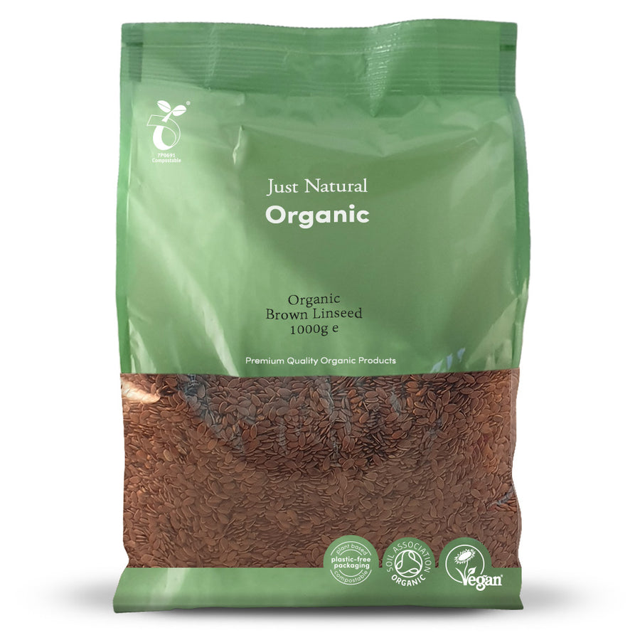 Just Natural Organic Brown Linseed 1000g