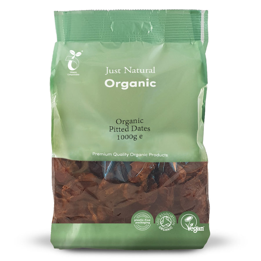 Just Natural Organic Pitted Dates 1000g