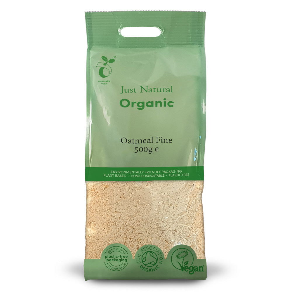 Just Natural Organic Oatmeal Fine 500g