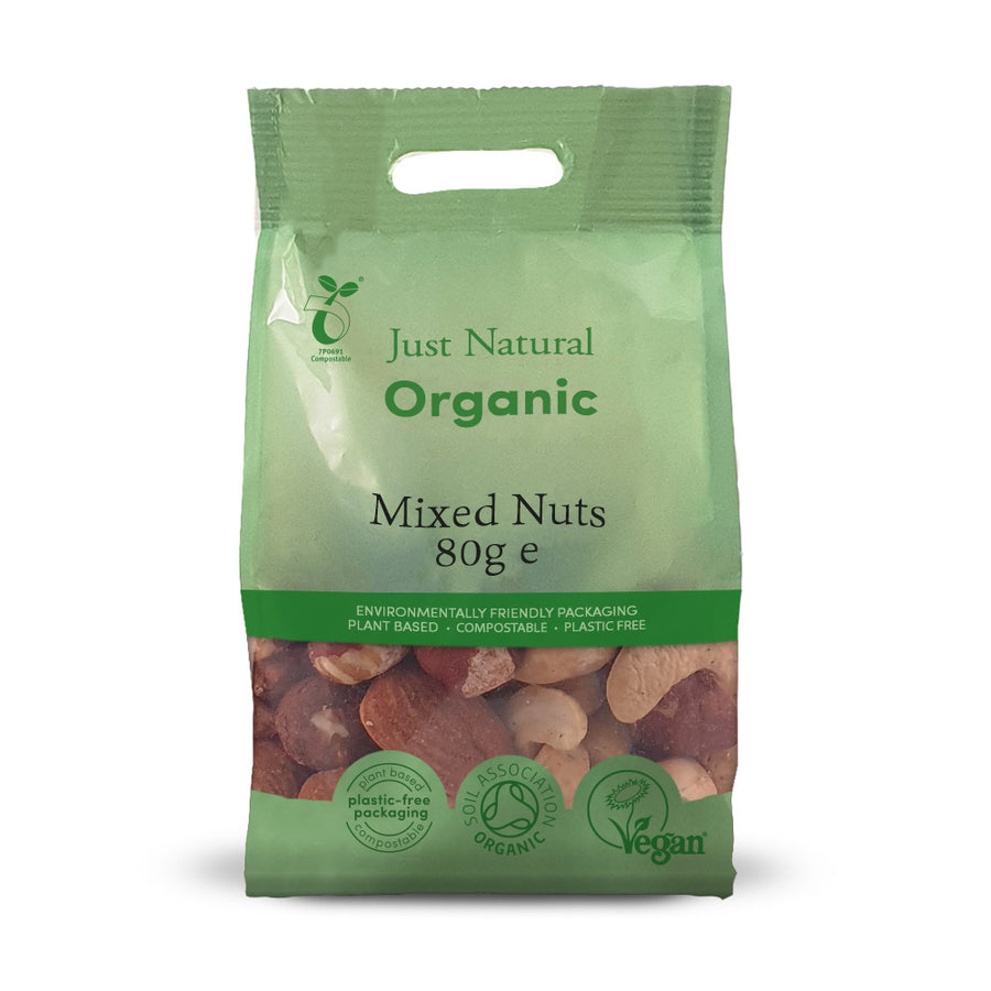 Just Natural Organic Mixed Nuts 80g