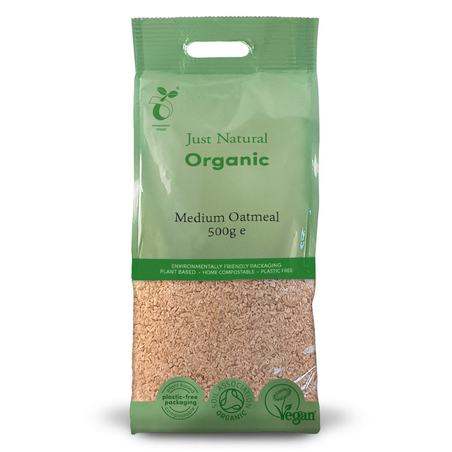 Just Natural Organic Oatmeal Medium 500g