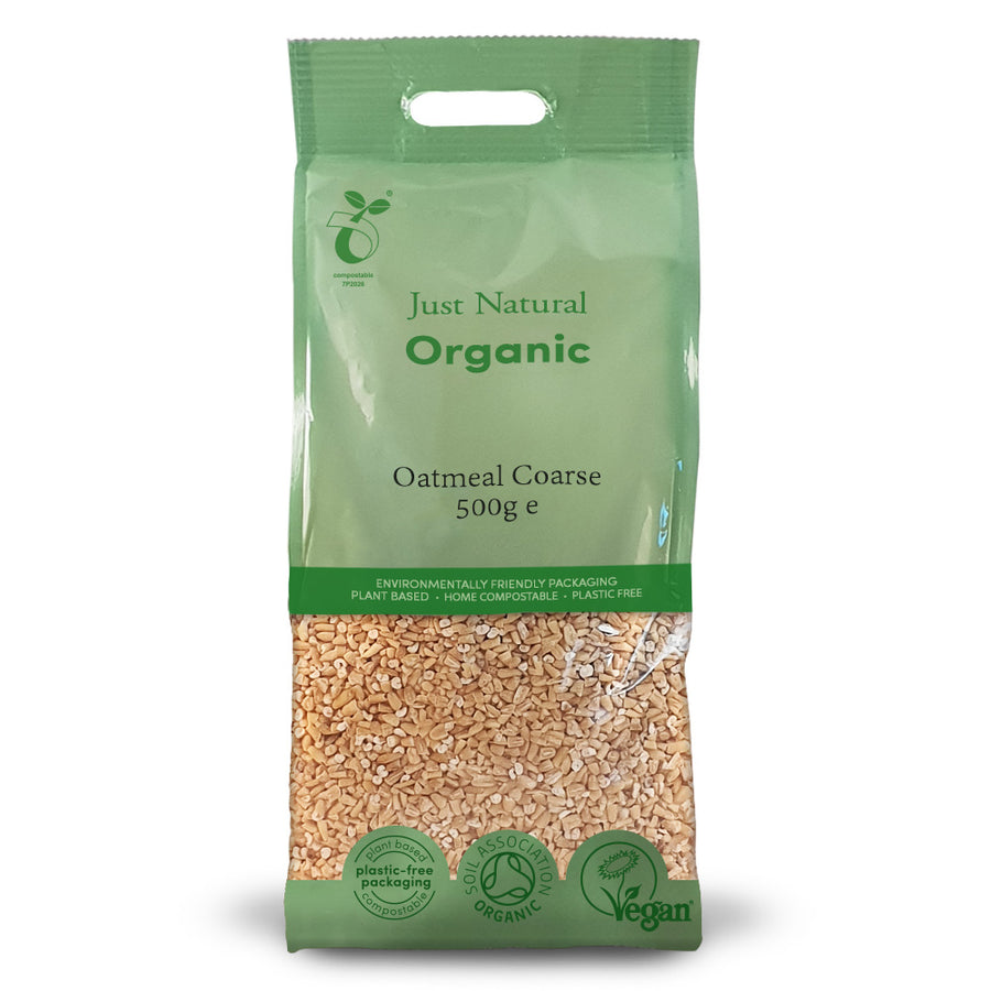 Just Natural Organic Oatmeal Coarse 500g