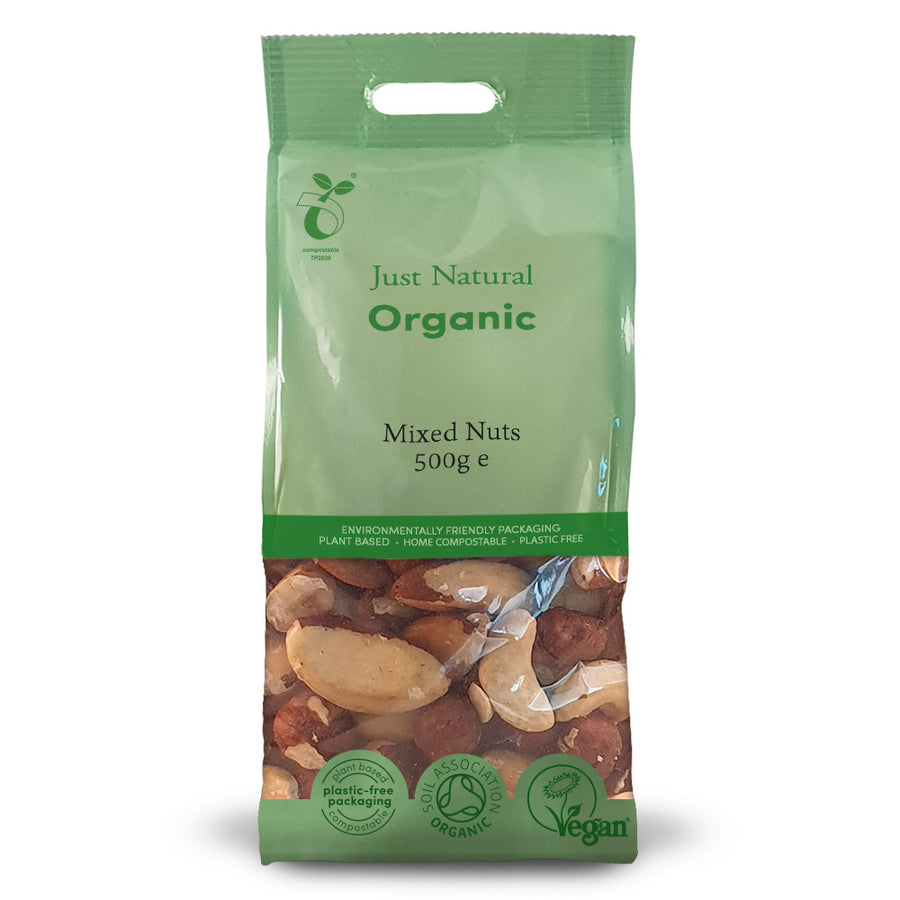 Just Natural Organic Mixed Nuts 500g