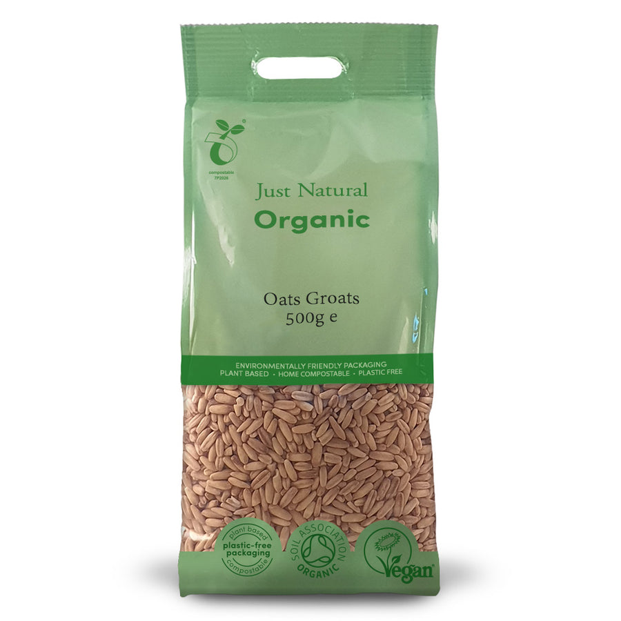 Just Natural Organic Oats Groats 500g