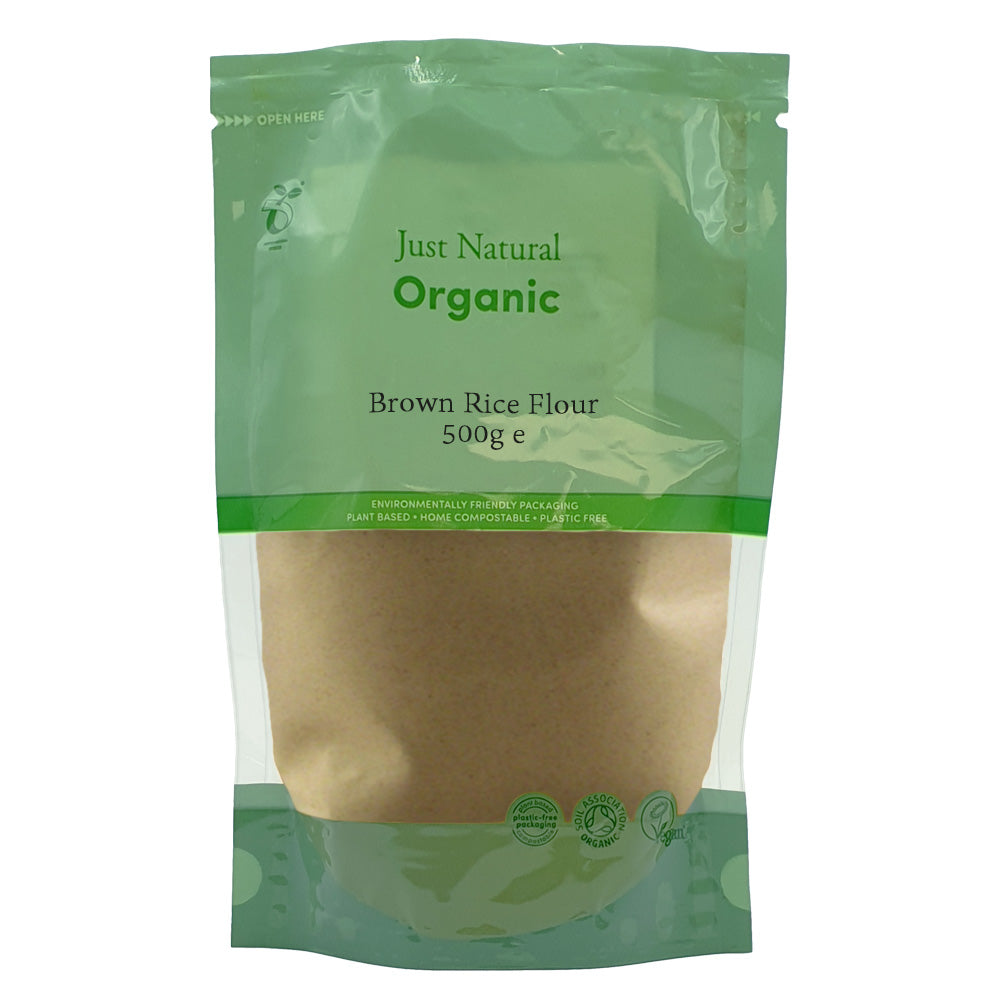 Just Natural Organic Brown Rice Flour 500g