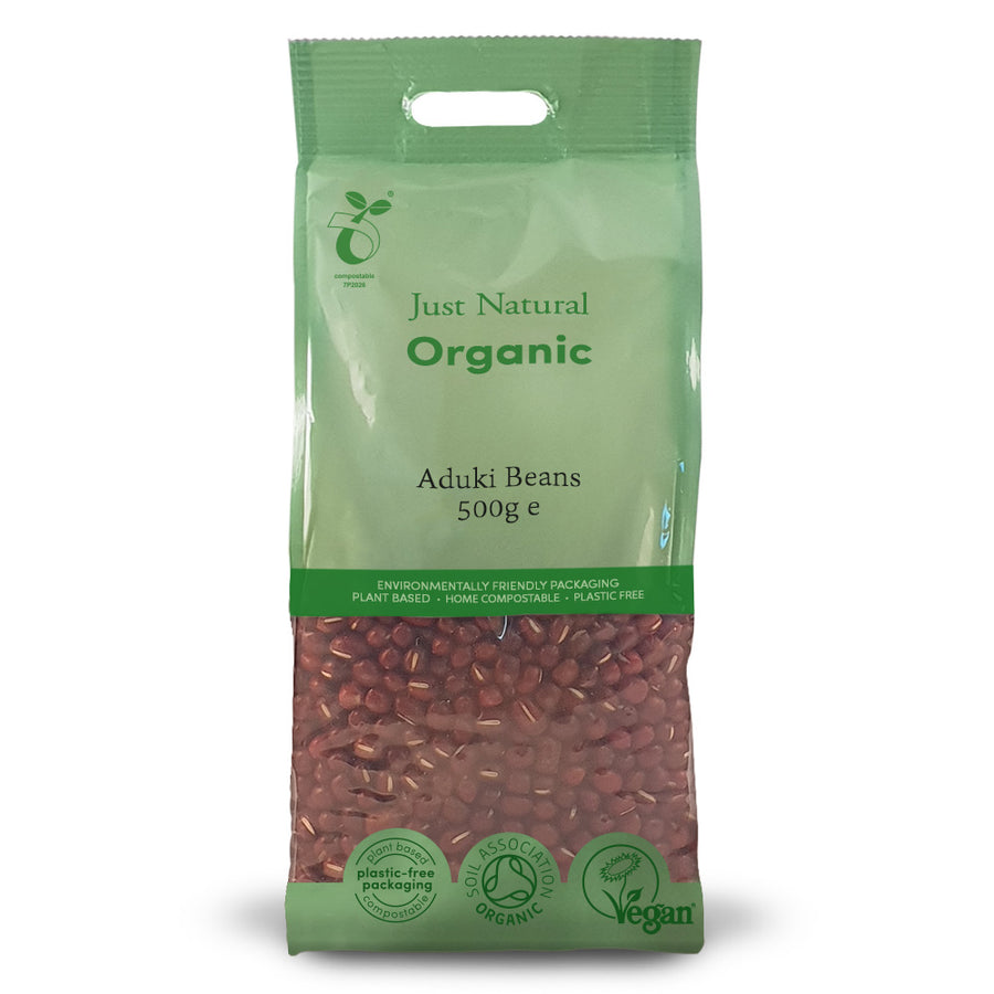 Just Natural Organic Aduki Beans 500g