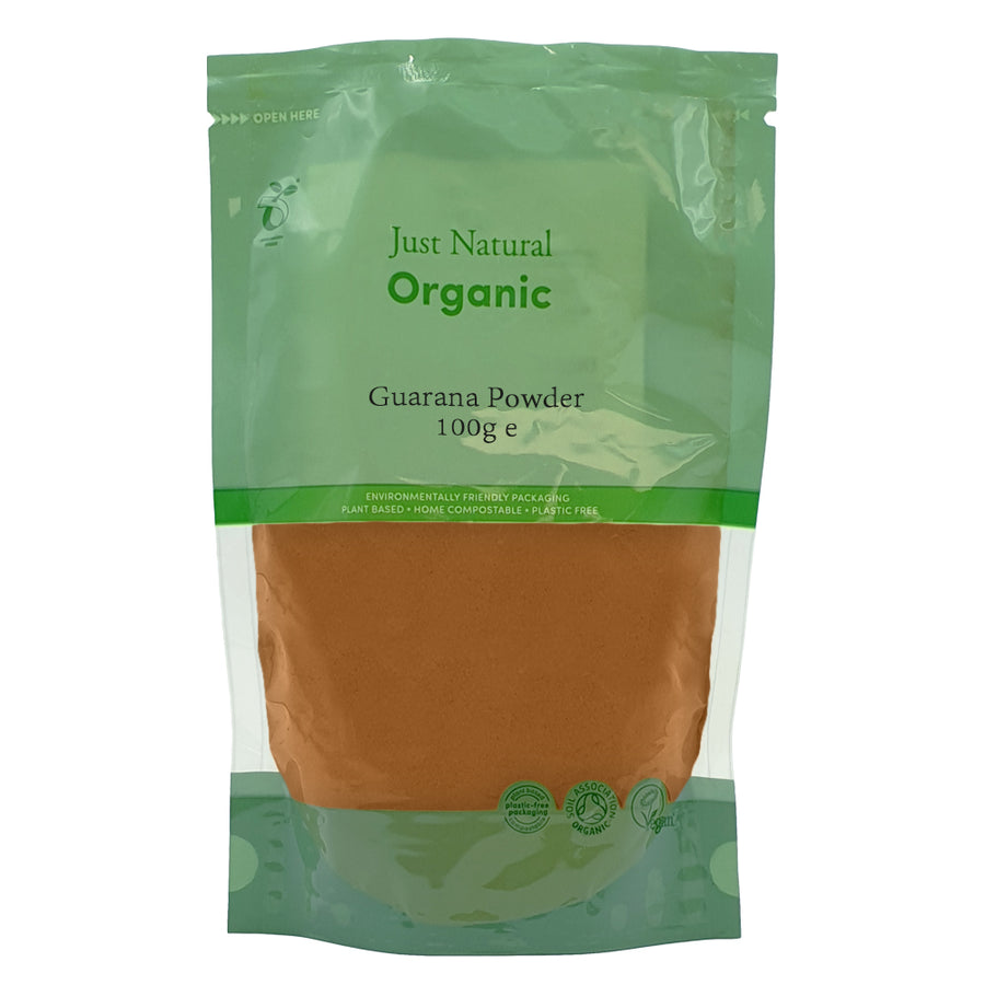 Just Natural Organic Guarana Powder 100g