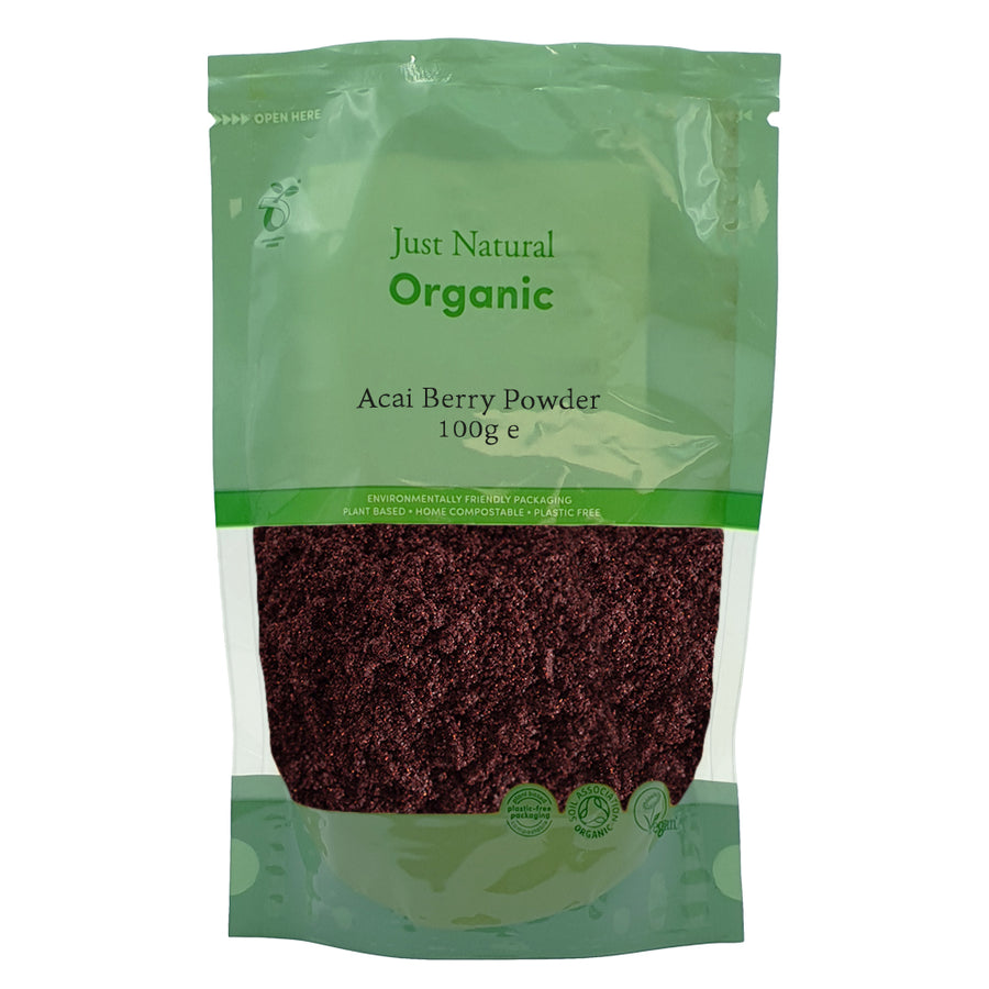 Just Natural Organic Acai Berry Powder 100g