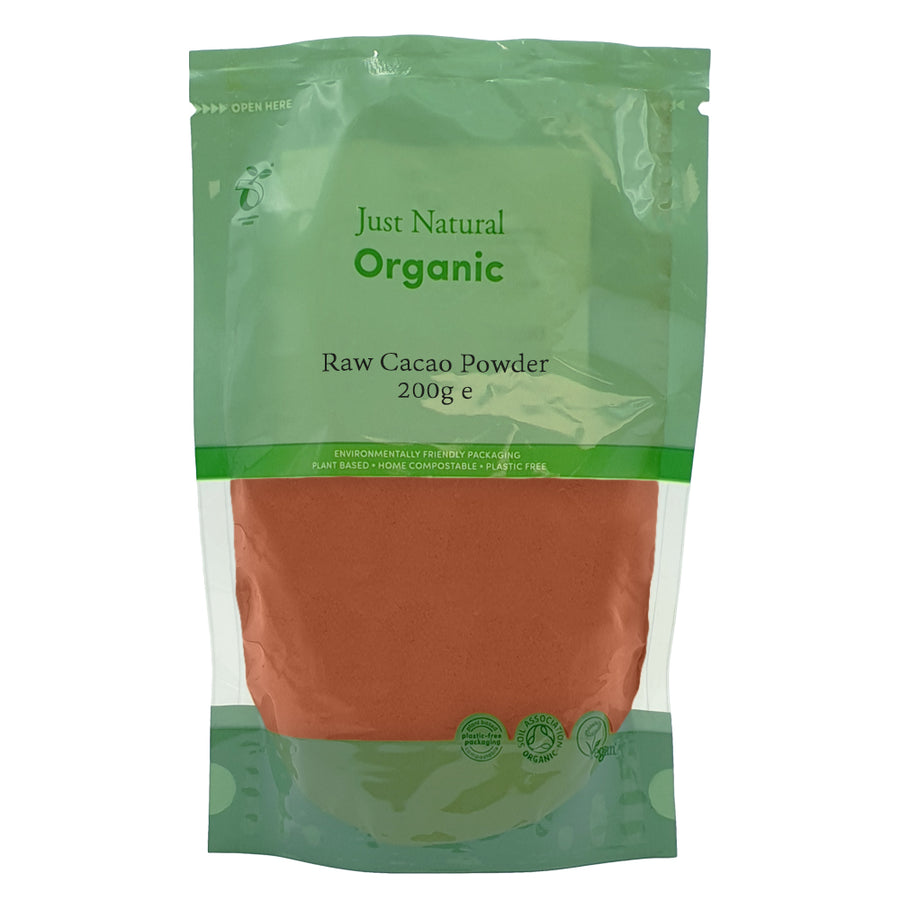 Just Natural Organic Cacao Powder Raw 200g