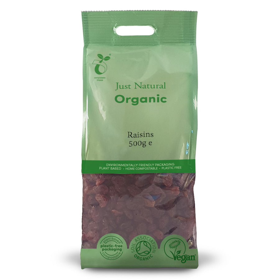 Just Natural Organic Raisins 500g