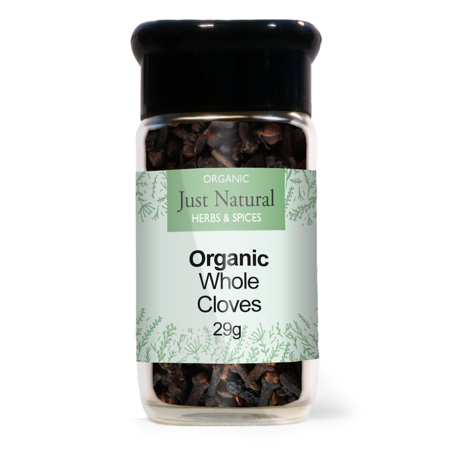 Just Natural Organic Whole Cloves 29g